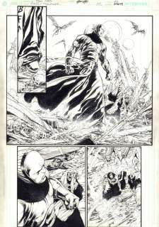 Ivan Reis, Marc Campos | Rann / Thanagar War #2 P.20 - Onimar Synn the Eater of Souls Splash - 2006 | Anthony’s Comic Book Art