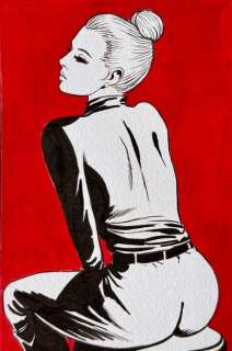 Candita, Giuseppe - 1 Original colour drawing - Diabolik - Eva - 2024 | Catawiki