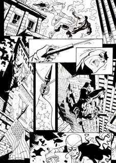 Giancarlo Caracuzzo - 1 Original page - Devil, Elektra - Devil vs Elektra - 2008 | Catawiki