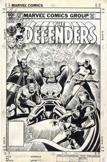 Don Perlin, Jack Abel - Defenders Issue 117 Page Cover