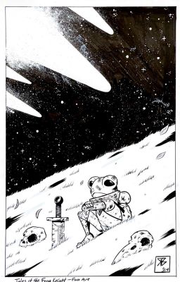 Raymar Brunson | Raymar Brunson - Tales of the Frog Knight - FAN ART. | Panel Punk Comics Originals