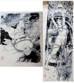 Kiyoshi Kimata - 2 Original drawing - The Story of times - 1965 | Catawiki