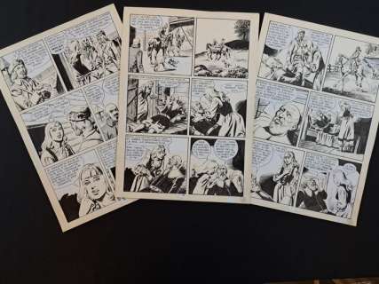 EsseGesse - 3 Original page - Il Comandante Mark - Il Rito di Sangue - 1980 | Catawiki