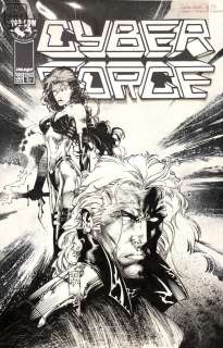 David Finch - Cyber Force 33 Cover