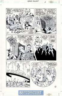 Dave Gibbons - World‘s Funnest Pg 6 By Dave Gibbons & Evan Dorkin Issue 1 Page 6