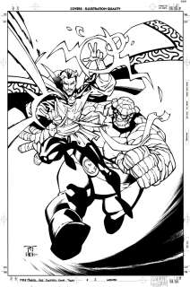 Randy Green - Tales of the Thing #1 Cover (Awesome 1St Issue with the Thing & Dr Strange!) 2005