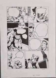 Gess - 1 Original page - La Brigade chimérique - Le Grand nocturne - 2012 | Catawiki