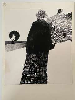 Toppi, Sergio - 3 Original drawing - Leggenda Irlandese | Catawiki