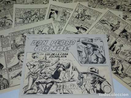 CUADERNO ORIGINAL DE MANUEL GAGO - DON PEDRO CONDE NUM 3 , PORTADA + 10 PAG.