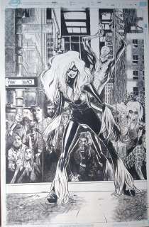 Humberto Ramos - Fantastic Four #8 Spidey and Black Cat Variant Cover 2019