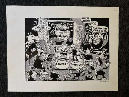 Deitch, Kim - 1 Original drawing - The Boulevard of Broken Dreams - 2002 | Catawiki