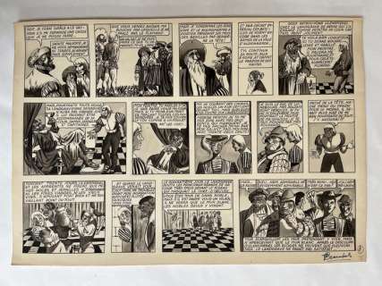 Craenhals, François - 1 Original page - La Légende de Thyl Ulenspiegel - 1949 | Catawiki