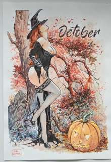 Raimondo, Luca - 1 Original colour drawing - October - 2024 | Catawiki