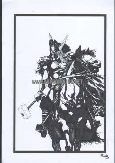 Padilla, Agustin - Thor and Sleipner