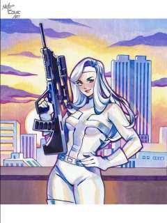 Rian Gonzales - Marvel Snap Card Art Issue Silver Sable