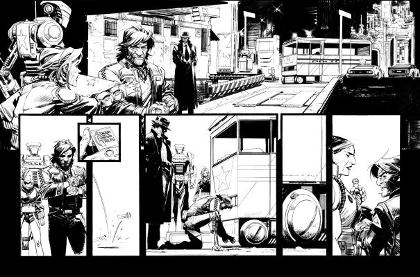 Sean Murphy | The Last Driver, Volume 1, Page 12 - Original Artwork by Sean Murphy | Pulp’s Art