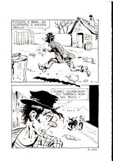 Buzzelli, Raul - 18 Original page - Peter Paper n.s. #3 - "A tutto lutto" - 1976 | Catawiki