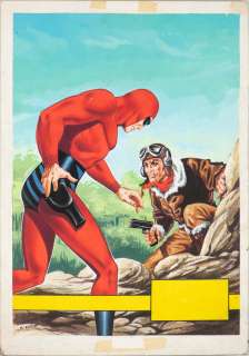 CARIA MARIO (1934 - 2001) - L’UOMO MASCHERATO (cover for Superalbo n 159 La principessa Valeria) | Capitolium Art