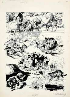 Derib (Claude de Ribeaupierre Dit) | DERIB Buddy Longway Trois hommes sont passés. Encre… | Coutau Bégarie