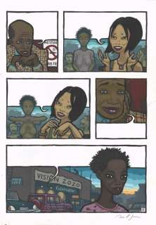 Stassen, Jean-Philippe - 1 Original page - Flip Flop - reportage sur le Congo belge - 2013 | Catawiki