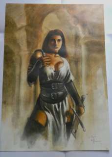 Démarez, Thierry - 1 Original colour drawing - Marie des Dragons T1 - Armance - 2009 | Catawiki