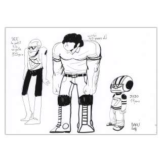 Alexis Bacci | Captain Death - Recherche 9 | Achetez de l’Art