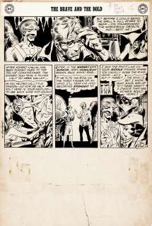 Joe Kubert | Brave And the Bold #36 P 13 (Hawkman & Hawkgirl Pre-Issue #1 Hawkman Art!) Large Art -1961 Page Willie | Romitaman