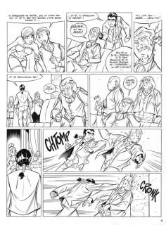 Planche originale 31 pour les Arcanes de Midi-Minuit par Cyril TRICHET