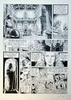 SWOLFS Yves  - Le Prince de la nuit  - Planche 18 de l’album Le journal de Maximilien[...] | Vermot et Associés