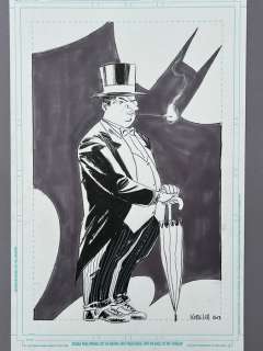 Scott Koblish - 1 Original drawing - Batman - Der Pinguin - 2017 | Catawiki