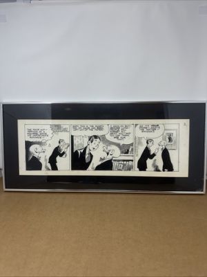Gus Edson The Gumps Original Daily Comic Strip Art Framed Newspaper Comic | eBay US (Buy It Now)