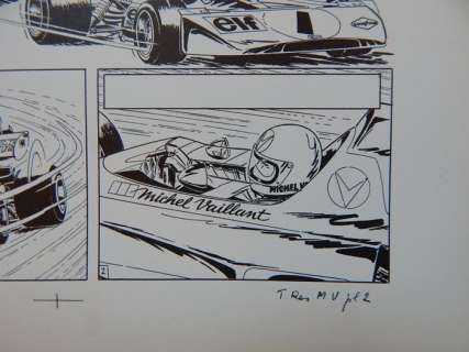 Graton, Jean - 1 Preuve - Michel Vaillant 23 - Série noire / Het noodlot - 1970 | Catawiki