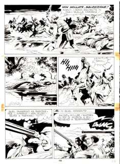 Ticci, Giovanni - 1 Original page - Tex #297 - "Gli Avvoltoi" - 1985 | Catawiki