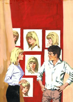 Rafael Cortiella | Original cover: Diario intimo de un amor – Cortiella | Origin Of Comics