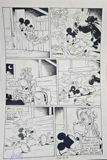 Asteriti, Sergio - 1 Original page - Topolino - n. 1344 “Topolino e la faccenda Goldenbroc” | Catawiki