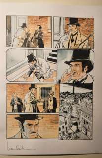 Raimondo, Luca - 10 Original page - Carnacki - "La chambre grise" - 2024 | Catawiki