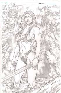 Kevin Sharpe - Valkyrie Pencil Splash - Signed - 2014