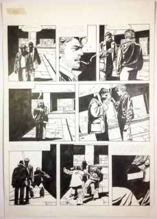 Micheluzzi, Attilio | Original plate  - Johnny Focus  - Party a Tehran  - (1982) | Catawiki