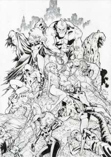 Domenech, Sergi - X-Men : Inferno (1988) - Tribute to Marc Silvestri - Original Ink Artwork - Hand Signed | Catawiki