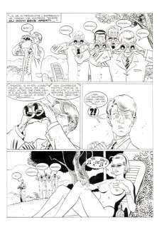 Alessandrini, Giancarlo - 1 Original page - Martin Mystere Speciale #16 - "L’impareggiabile Reeves" - 1999 | Catawiki