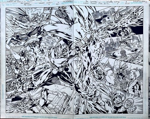 Ken Lashley, Walden Wong | Flash Fastest Man Alive #4 pages 4-5 | Walden Wong