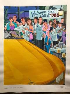 Torres, Daniel - 1 Original colour drawing - Ilustración para revista - 2001 | Catawiki