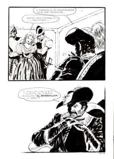 Manara, Milo - 1 Original page - Jolanda De Almaviva #50 - "La foresta degli impiccati" - 1973 | Catawiki