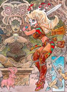 Danard, Jean-Pierre - 1 Original colour drawing - Marlysa - 2025 | Catawiki