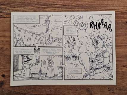 De Decker, Frodo - 1 Demi-page originale - De Ridder - King Kong | Catawiki