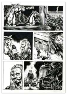 Trono, Walter - 1 Original page - Dragonero - L’Uomo delle Foreste - 2015 | Catawiki