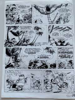 Franquin, André - 1 Bromure originale - Gaston | Catawiki