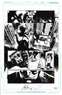 Rafael Albuquerque | Batman: Detective Comics #1062: Gotham Nocturne Page 16 Artist Proof | Essential Sequential