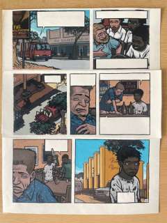 Stassen, Jean-Philippe - 1 Original colour page - Déogratias - 2000 | Catawiki