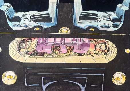 Mézières, Jean-Claude Original drawing - Valerian et Laureline - Storyboard original de Valérian et la Cité des mille planètes - 2015 | Catawiki